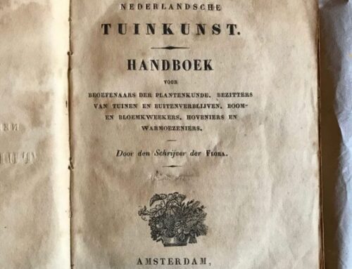 Voorinschrijving Tuinkunst 1838 geopend